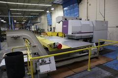 Murata Wiedemann C-3000 Turret Punch Press, 33 Ton, 54 Station Turret, (2) AI Stations, Fanuc 16-P CNC