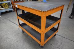 Metal Cart w 3 Shelves