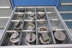 Lista Cabinet with 9 Drawers and Contents Wiedemann C3000 Turret Special Punches