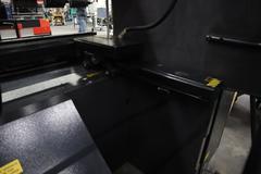 Amada FABIII-8025 (FBD-8025NT) CNC Hydraulic Press Brake, 88 Ton x 98.4", Up-Acting, AMN PC Control, 6-Axis BG, Lazer Curtain