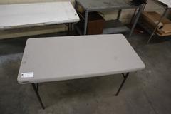 Plastic Lifetime Folding Table