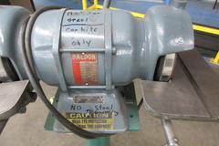 Balodor Double End Pedestal Carbide Tool Grinder with Tilting Tables