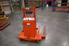 Presto WPS5036-20 Electric Stacker Lift Truck, 2,000# Cap, 36" Lift Height, 42" Forks, 50" Between Outriggers, 12 Volt Battery and Charger