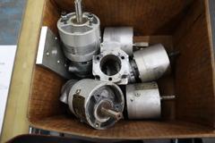 (3) Dorner Belt Conveyors, Several Gast Pneumatic Drives