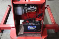 Mobile Pallet Truck B60-CSA Electric Stacker Lift Truck, 1,500 # Cap, 42" Forks, 60" Max Height, 12 Volt Battery, Charger