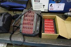 Bosch 1/2" Cordless Hammer Drill, 18V with Case, (3) Batteries, (2) Chargers