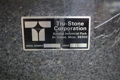 TruStone Grade A Granite Surface Plate, 36" x 24" x 6", No-Ledge, Portable Steel Stand
