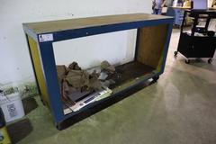 Portable Steel Work Bench Heavy Duty with Lower Shelf 72.5" x 24" x 41"H