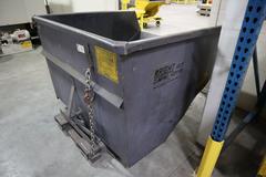 Wright Self-Dumping Scrap Hopper with Fork Slots