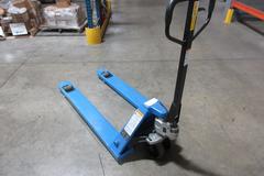 Pallet Jack Uline H-3763 4400 LB Capacity 27" Fork Width 48" Fork Length