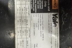 Yale GC060TFNVAE084 6,000 lb Capacity LPG Sit-Down Forklift