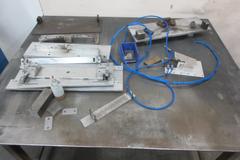 Steel Top Welding Table with Contents