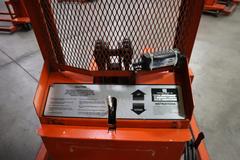 Presto WPS5036-20 Electric Stacker Lift Truck, 2,000# Cap, 36" Lift Height, 42" Forks, 50" Between Outriggers, 12 Volt Battery and Charger