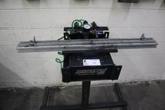 Shuttle Pro 450 Pneumatic Slug Shaker with Shaker Plates, on Portable Stand