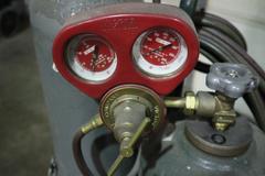 Oxyacetylene Cutting Set: Torch, Regulator, Hoses, Cart. NOTE: Tanks NOT Included 