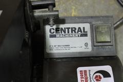 Central 1" Belt Sander, Bench Model, Single Phase