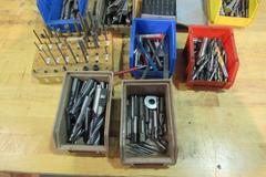End Mills, Reamers and Taps, Assorted