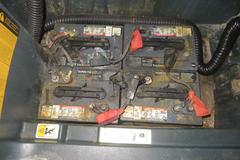 Advance SC800 Floor Scrubber with Built-In Charger