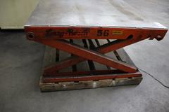 Easy-Reach Scissor Table, 4,000 Lb Capacity, 40"x42"x21.5", Adjustable Height