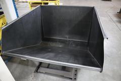 Wright Self-Dumping Scrap Hopper with Fork Slots
