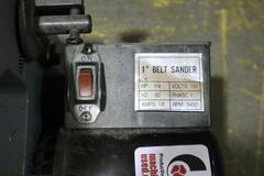 Enco 1" Belt Sander, Bench Model - Single Phase