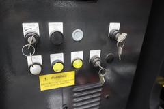 Amada FABIII-8025 (FBD-8025NT) CNC Hydraulic Press Brake, 88 Ton x 98.4", Up-Acting, AMN PC Control, 6-Axis BG, Lazer Curtain