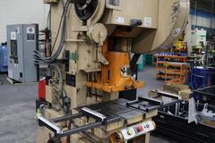 Federal Model 60 Punch Press, 60 Ton, OBI, Single Crank, Flywheel, 2" Stroke, Air Clutch