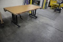 Work Table Manual Adjustable Height