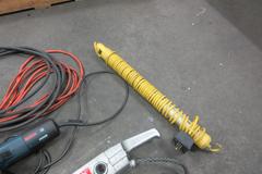 Power Tools: (2) Corded Nibblers, Light, Extension Cable