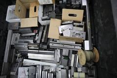 Amada Press Brake Die Segments, Ram Clamps and More in Crate