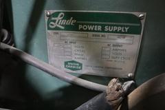 Linde V-200C MIG Welder 200 Amp, Wire Feed Unit, Tweco Torch, Cart