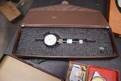 Measuring Tools, Chamfer Checker, Micrometers, Bore Guages, Caliper, Guage Blocks