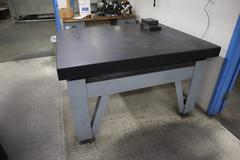 Surface Plate Black Granite and Steel Stand No Ledge