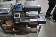 Bagging Center: SHarp SX-16H Bag Filler and Sealer, Metler Toledo Electronic Digital Scale, Granite Surface Plate, Steel Stand - Remote Foot Trip