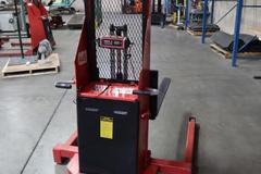 Mobile Pallet Truck B60-CSA Electric Stacker Lift Truck, 1,500 # Cap, 42" Forks, 60" Max Height, 12 Volt Battery, Charger