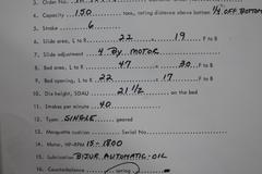 Bliss #29 150 Ton OBI Back Geared Punch Press, Single Crank,  Air Clutch and Brake, Rowe 24" Press Feed