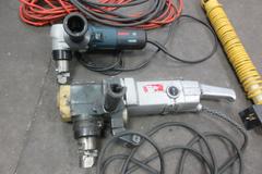 Power Tools: (2) Corded Nibblers, Light, Extension Cable