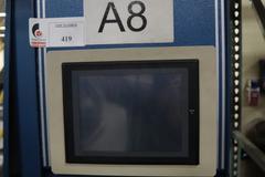 PEM Series 2000 Fastener Installation Press, 8 Ton Max Force, 24" Throat, Touch Screen Control, Vibratory Feeder Bowl, Remote Foot Trip