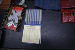 Assorted Measuring Tools, Micrometers, Chamfer Guage, Precision Protractor, Depth Mics, Bore Gauges, Thread Checkers and More