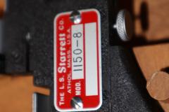Starrett 1150 Dial Indicator Snap Gages .0001" (3) - 2"-4", 4"-6", 6"-8" In Case