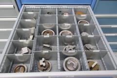 Lista Cabinet with 9 Drawers and Contents Wiedemann C3000 Turret Special Punches