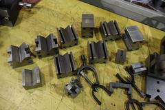 Vee-Blocks and Clamps, Assorted