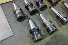 CT 40 Taper Tool Holders: (10) XCNA-1000 Collet Tool Holders