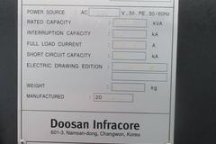 Doosan DNM 500 CNC Vertical Machining Center, 12K RPM Spindle, High Pressure Coolant, Renishaw Probing, Full 4th Axis, Chip Conveyor
