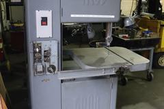 Grob NS18 Vertical Band Saw with Blade Welder and Grinder