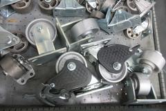 Steel Caster Wheels - Swivel & Fixed
