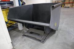 Wright Self-Dumping Scrap Hopper with Fork Slots