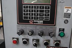 Bliss #29 150 Ton OBI Back Geared Punch Press, Single Crank,  Air Clutch and Brake, Rowe 24" Press Feed