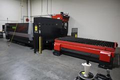 Amada Ensis 3015 AJ MII CNC Fiber Laser,  AMNC 3i Control, 3.1 KW, 120" x 60", Pallet Shuttle, Fume Collector - NEW 2017
