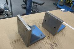 Challenger Cast Iron Angle Plate 6"x8"x6" and Other 6"x6"x6.5"